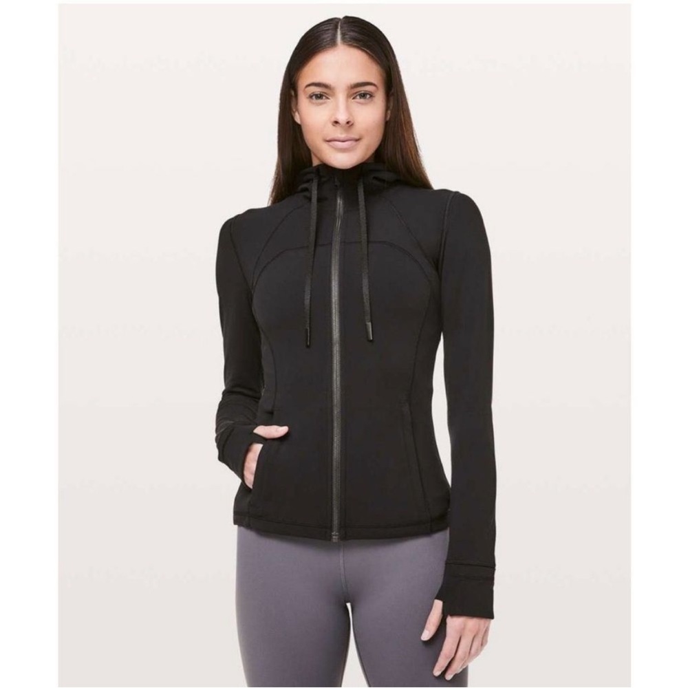Lululemon hooded define jacket - new black size 8